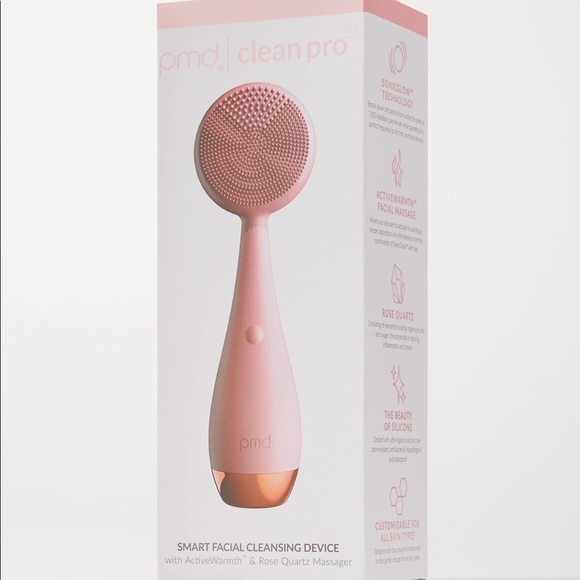 PMD Clean Pro Rose Quartz - NEW - Face Cleanser Brush - Picture 1 of 10